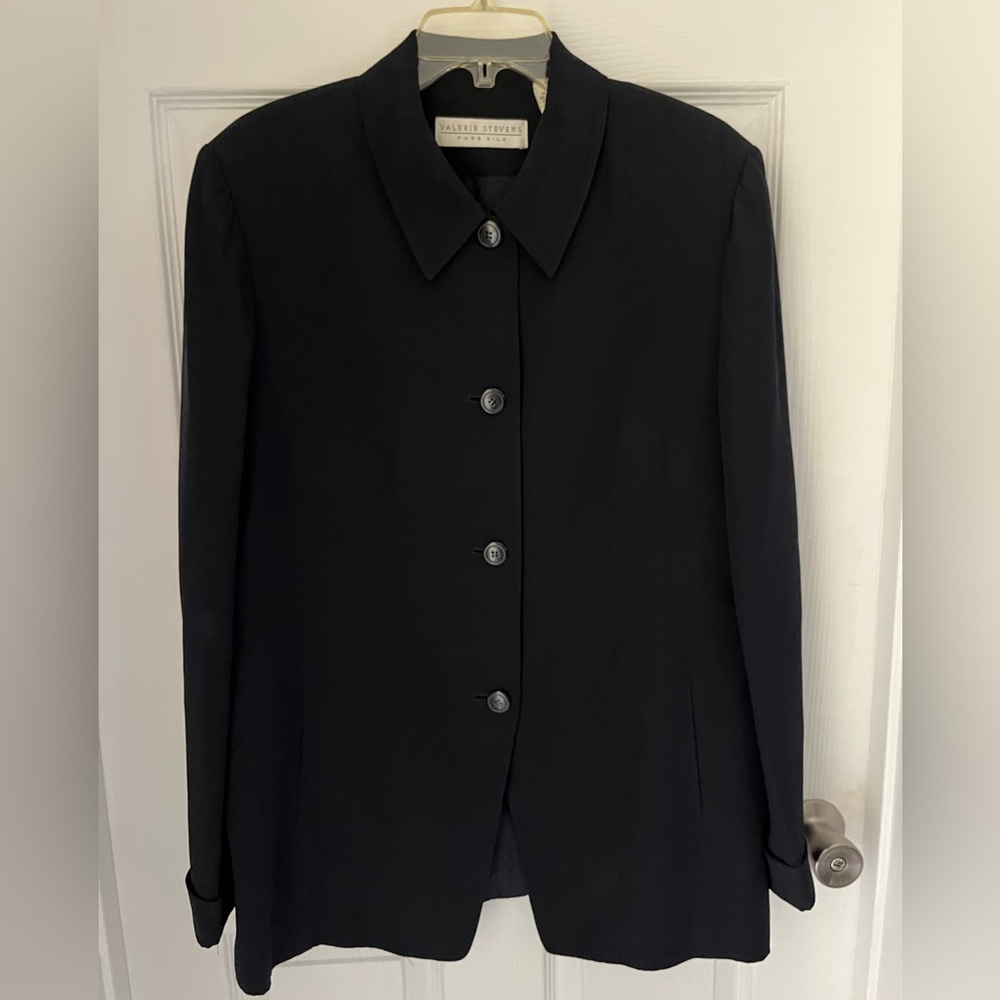 Valerie Stevens Silk Blazer
